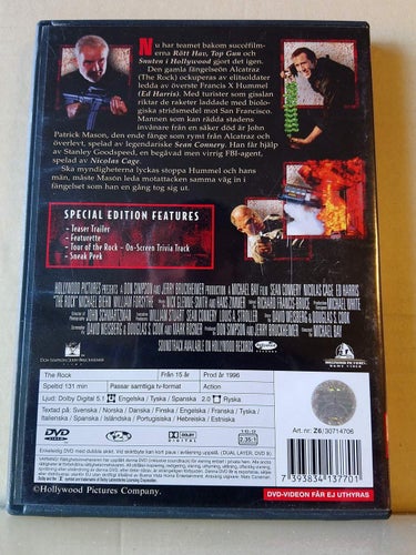 The Rock, Special Edition, 1 Dvd