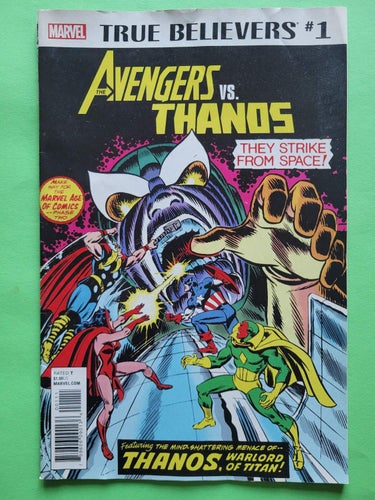 Avengers vs. Thanos - True believers #1