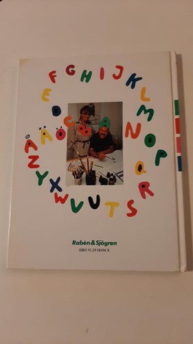 A B C D INGER OCH LASSE SANDBERG TRYCKT 1987 FINT SKICK