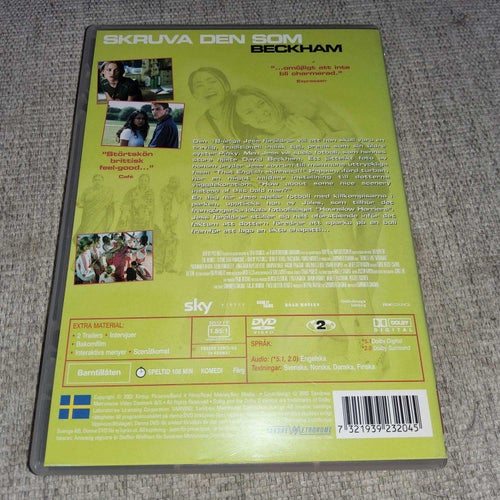 Skruva Den Som Beckham - DVD