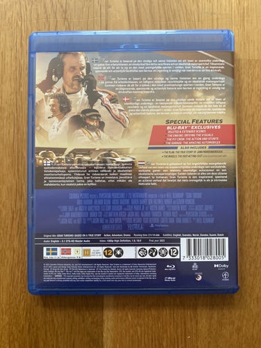 Gran Turismo - Blu-ray - 1 ÄGARE & MYCKET BRA SKICK!