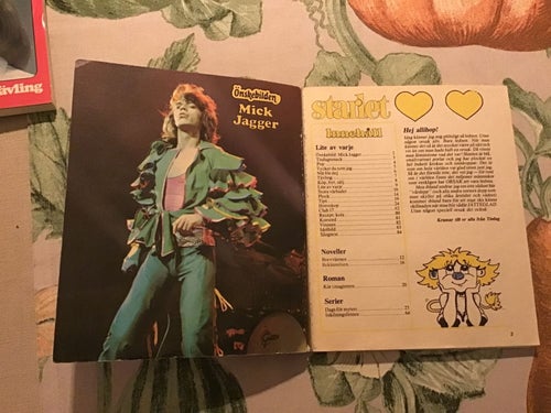 STARLET NR 13 1978 MICK JAGGER VIKINGARNA