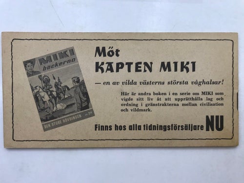 Trioserien Bronco - 1961:31 NM