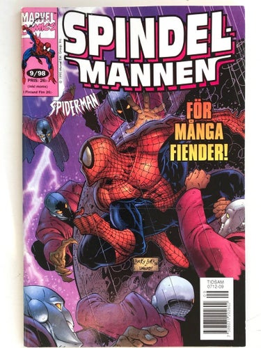Spindelmannen - 1998:9. VF+