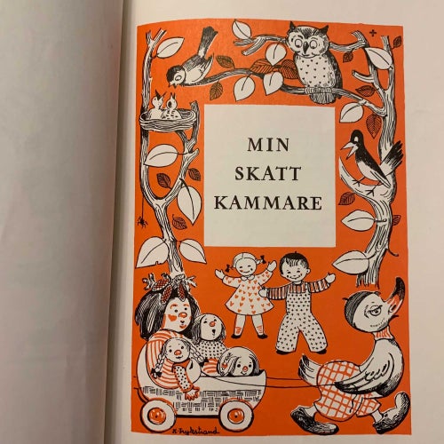 Boken: MIN SKATTKAMMARE Del II . Berätta Mamma www ARTONDE UPPLAGAN NATUR 3-5 år