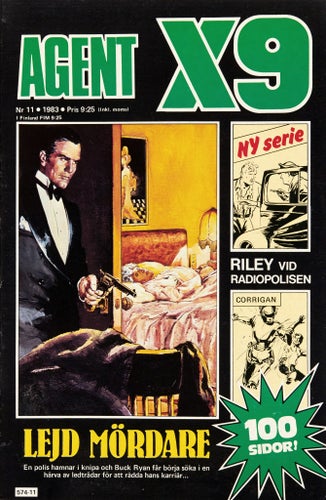 Agent X9 Serietidning 1983 nr 11 (Oläst arkivex)