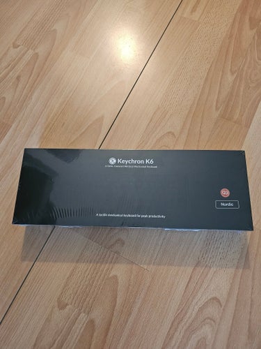 Keychron K6 trådlöst tangentbord RGB *oöppnad*