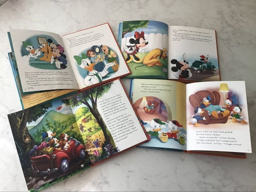 Disney Goboken -böcker Musse och Mimmi, kalle mfl Goboken, 2018