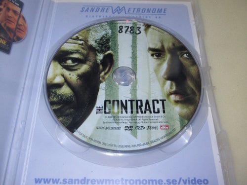 The Contract (DVD) med Morgan Freeman och John Cusack