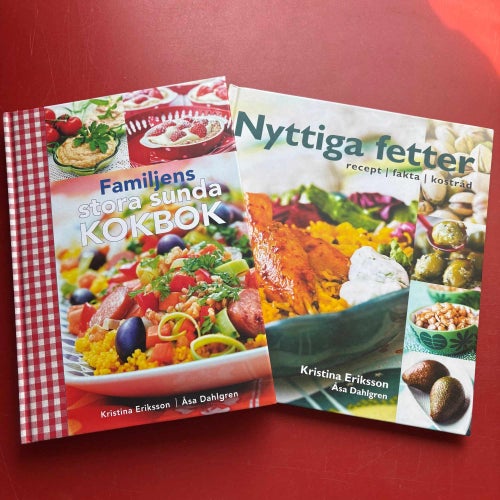 FAMILJENS STORA SUNDA KOKBOK + NYTTIGA FETTER Kristina Eriksson Åsa Dahlgren