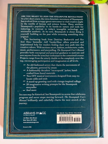 The Steampunk User’s Manual – Jeff VanderMeer & Desirina Boskovich, 2014 NY!