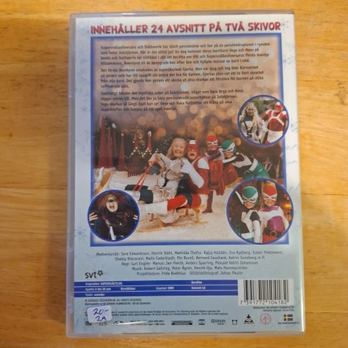 DVD: Julkalendern 2009 - Superhjältejul (2-disc)