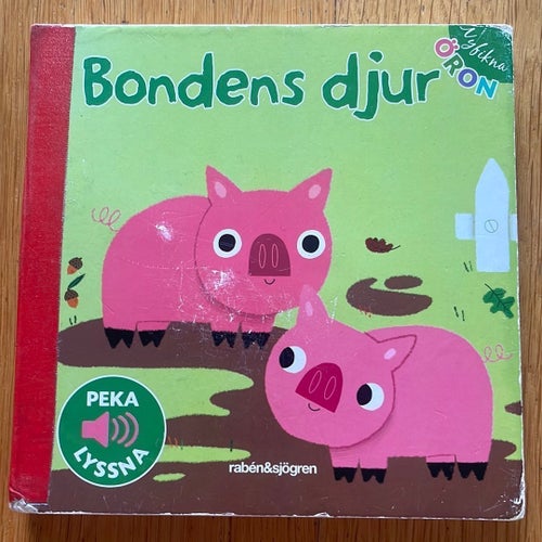Låter! Bondens djur av Marion Billet, Pekbok