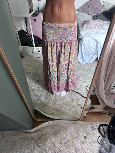MARTA flerfärgad kjol, storlek ONE SIZE