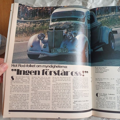 Teknikens värld 1977, nr. 3, Hot Rod