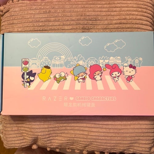 Razer BlackWidow X Tenkeyless Sanrio Characters tangentbord