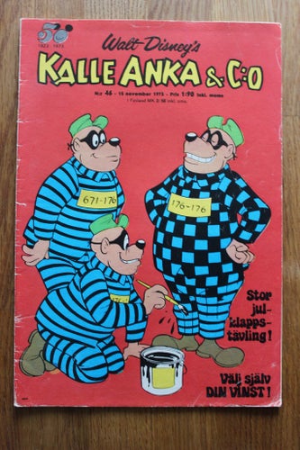 KALLE ANKA & CO 1973 NR 46