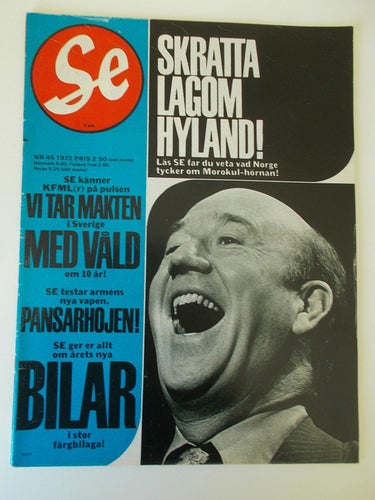 SE #45 1972 Hyland KPML(r) Bilar Bilsalong 72 Wennerström Rally