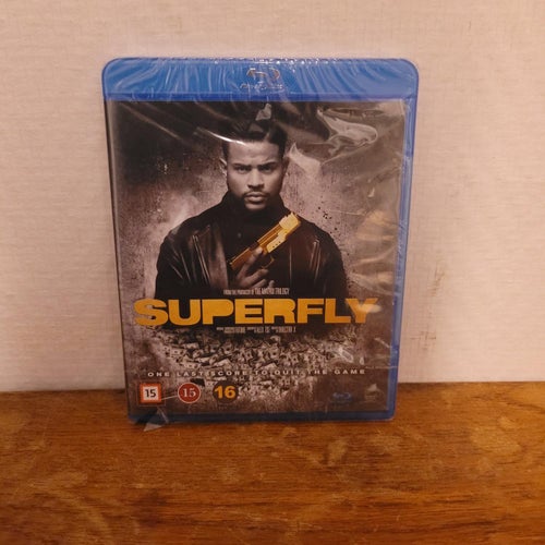 Superfly - Blu-ray *inplastad ( plasten lite öppen )