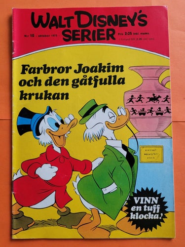 Walt Disneys serier nr 10 från 1973 - Farbror Joakim och den gåtfulla krukan