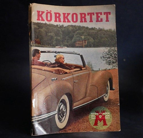 Körkortet 1955 , Med Mercedes 300s Cab på omslaget