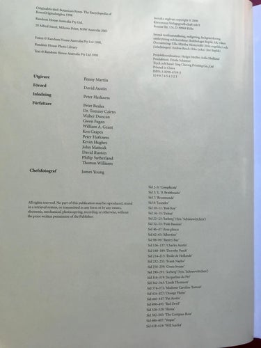 BOTANICA ROSOR Encyklopedi över trädgårds- och vildrosor Peter Beales 1998
