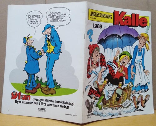 Anderssonskans Kalle Julalbum 1985. Very Fine plus