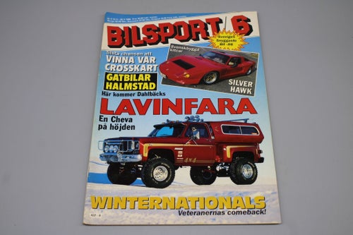 Bilsport Nr 6 1986