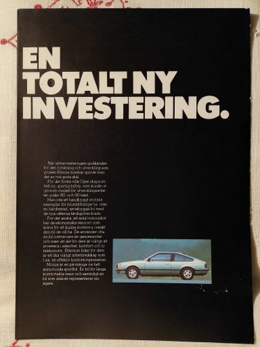Opel Monza 1979