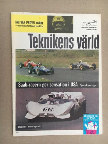 Teknikens Värld 1965 Nr. 24