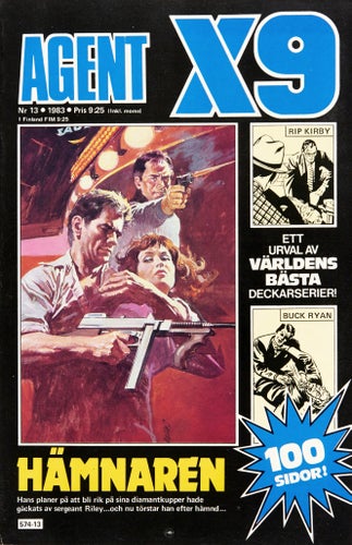 Agent X9 Serietidning 1983 nr 13 (Oläst arkivex)