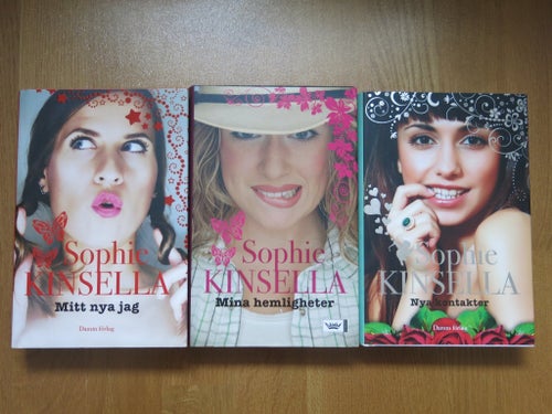 Sophie Kinsella - Mitt nya jag, Mina hemligheter, Nya kontakter (2004, 2007,