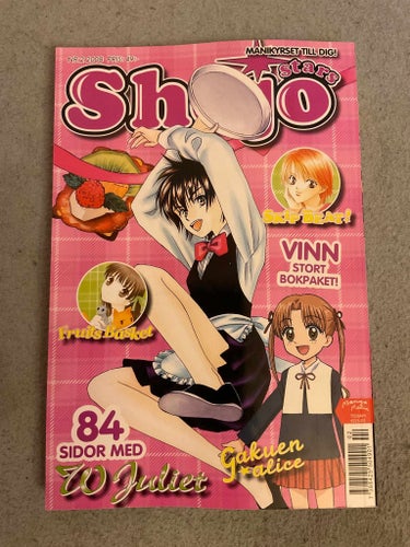 Shojo Stars tidning ~ 2008.02 - svenska manga anime antologi shoujo