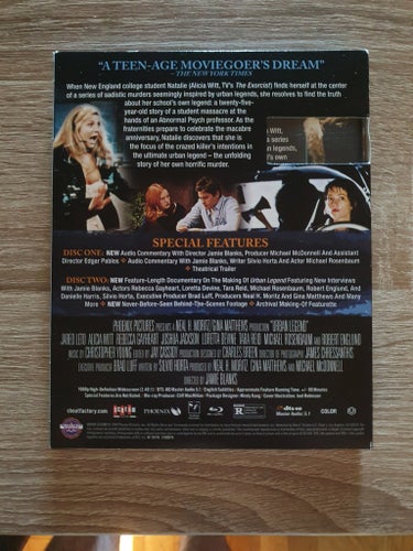 Urban Legend - Collector's Edition - Blu-ray,Scream Factory Zone A