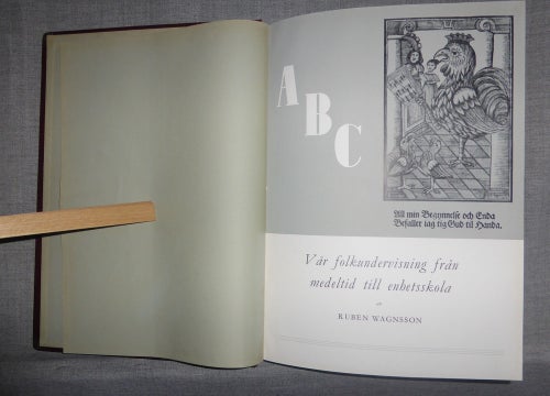 Ruben Wagnsson - ABC. Vår folkundervisning. Illustrerad