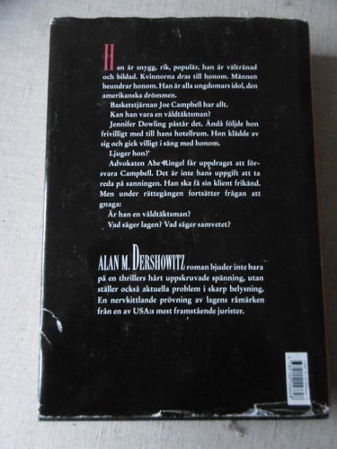 Advokatens dilemma, Alan M. Dershowitz, 1995