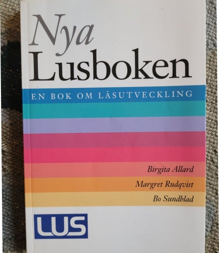 Nya lusboken kurslitteratur Allard Sundblad