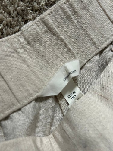 H&M beiga byxor, storlek 40