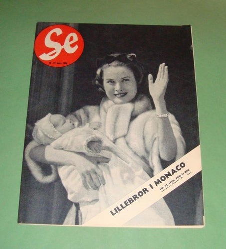 SE nr 12 1958 - Grace Kelly, Marlene Dietrich, Eva Risberg