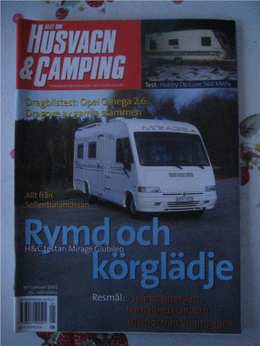 Allt om Husvagn & Camping Nr:1-2002