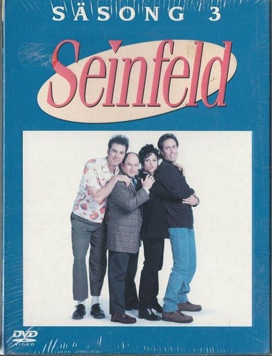 SEINFELD - SÄSONG 3 ( INPLASTAT -SVENSKT TEXT )