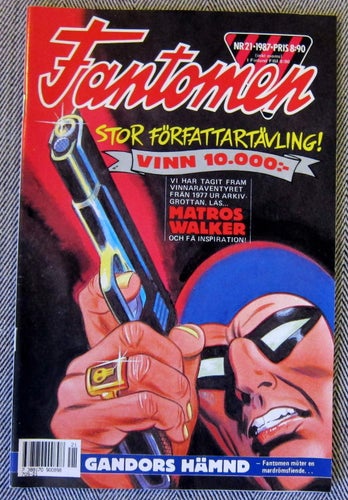 Fantomen 1987 Nr 21 Stor författartävling