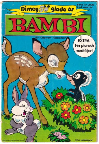 Walt Disney 50 Glada År Bambi 1973 Album