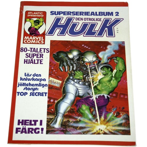 Superseriealbum 2 - Den otrolige Hulk