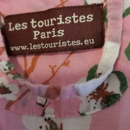 Les Touristes Paris rosa kimono