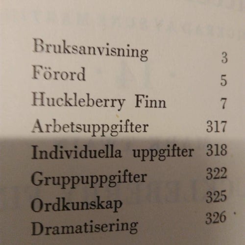 Huckleberry Finn av Mark Twain