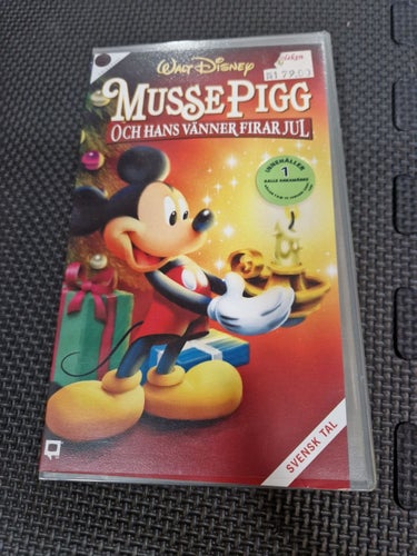 Musse Pigg och hans vänner firar jul - VHS