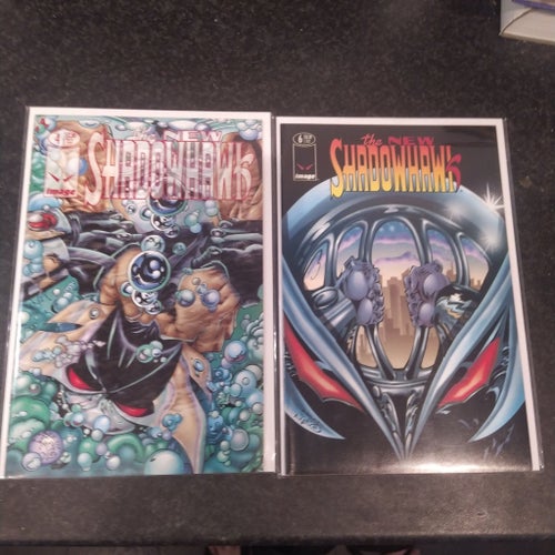 Shadowhawk & The New Shadowhawk - Serietidningar