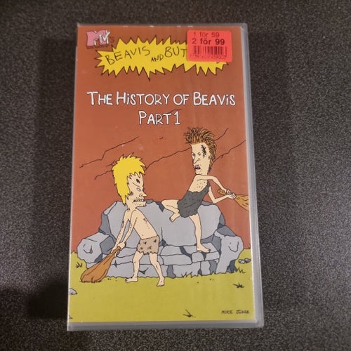 Beavis and Butthead - The History of Beavis Part 1 VHS