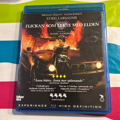 Flickan Som Lekte Med Elden - Blu-ray